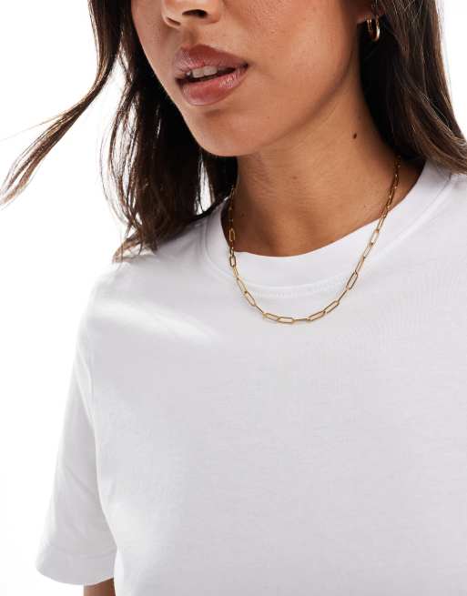 Vero Moda – Weißes T-Shirt, 3 von 4
