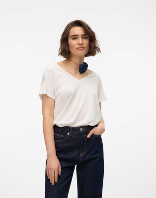 Vero Moda - Weißes T-Shirt