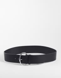 Vero Moda wide belt in black