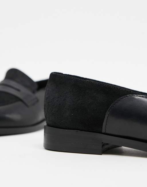 Vero Moda wide fit - læderloafers, 4 af 4