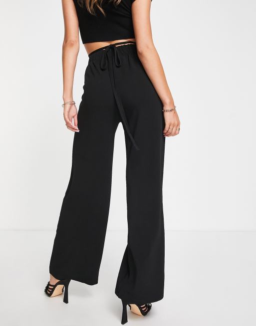 Vero Moda Tall wide leg pants in pink