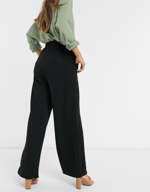 Vero Moda Women Straight Fit High-Rise Culottes Trousers