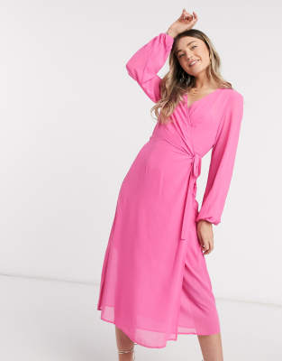 vero moda pink dress