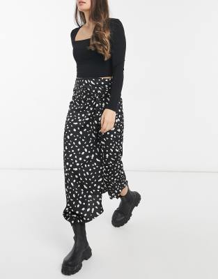 vero moda wrap skirt