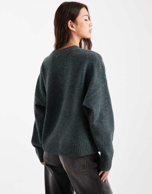 Vero Moda - Zachte trui met ronde hals in balsam groen, 4 van 4