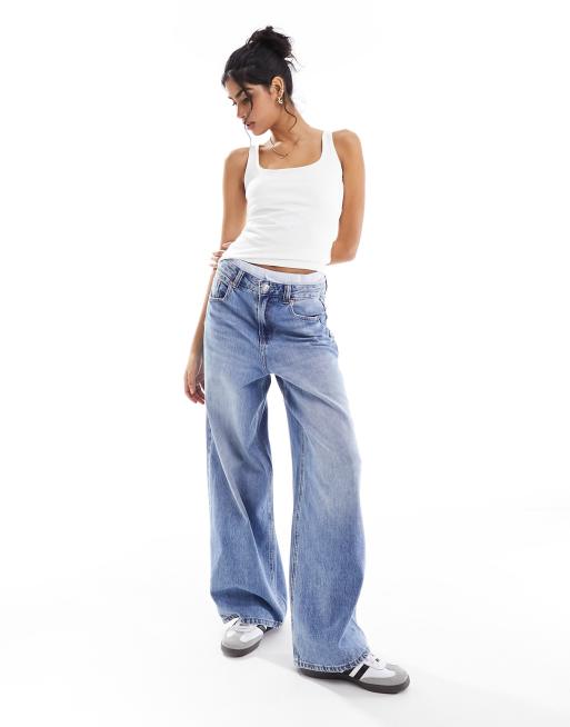 Vero Moda – Zestaw 2 białych topów z dekoltem karo, 2 z 4