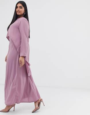 dusty rose dress asos