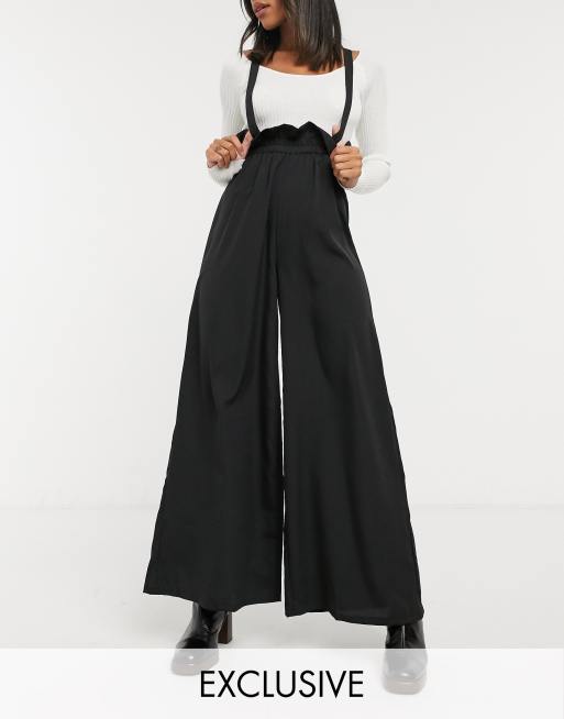 Trouser pant with suspenders