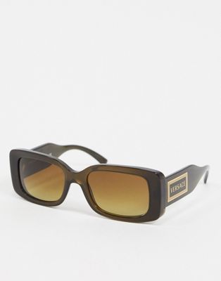 Versace - 0VE4377 - Vierkante zonnebril-Zwart