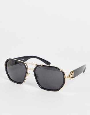versace aviators black