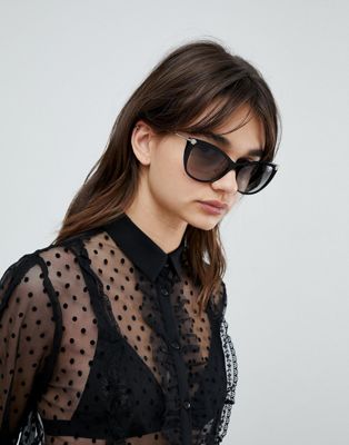 versace black cat eye sunglasses