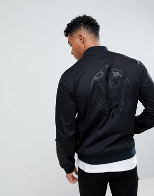 black versace bomber jacket