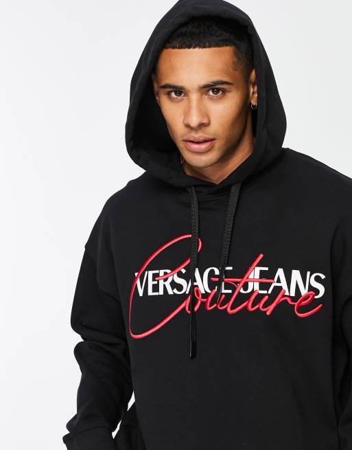 Versace couture discount hoodie black