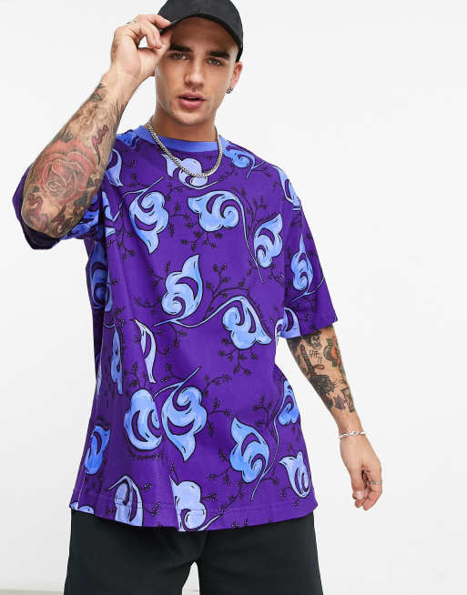 purple versace t shirt