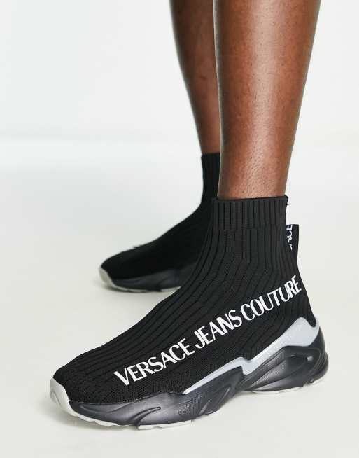 Versace Jeans Couture Baskets souples Noir