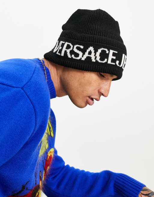 Versace beanie discount mens