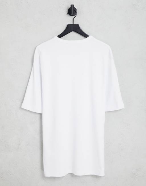 Versace Jeans Couture – Biały T-shirt z logo w stylu lat 90., 3 z 4