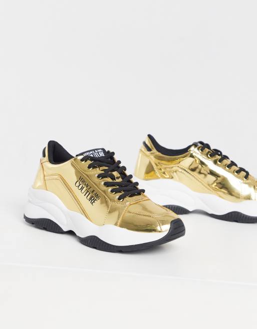 Scarpe 2025 versace oro