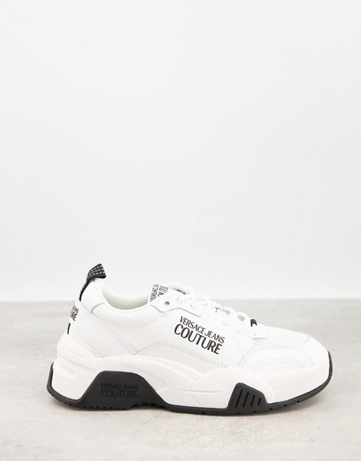 Versace Jeans Couture chunky trainer in white