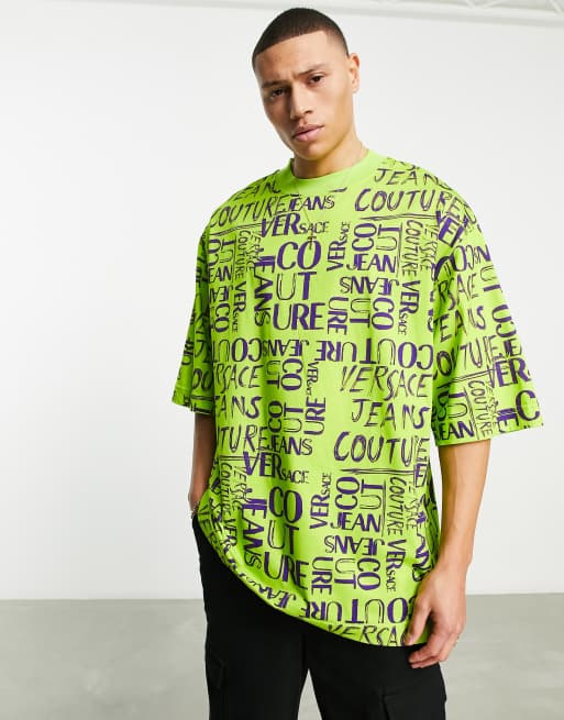 Versace t hot sale shirt green