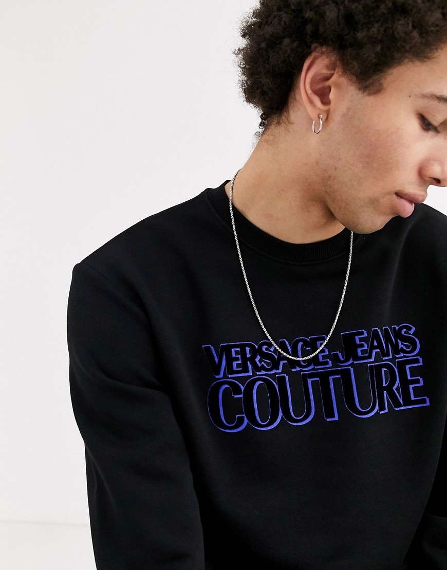 Versace Jeans Couture - Felpa nera-Nero