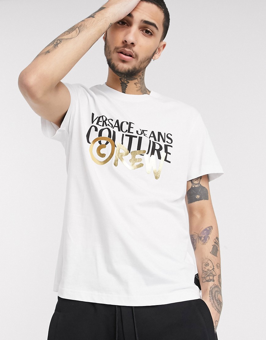 Versace Jeans Couture - Hvid t-shirt med logo