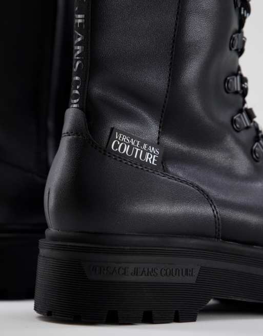 Versace Jeans Couture - Laarzen met gesp in zwart, 2 van 4