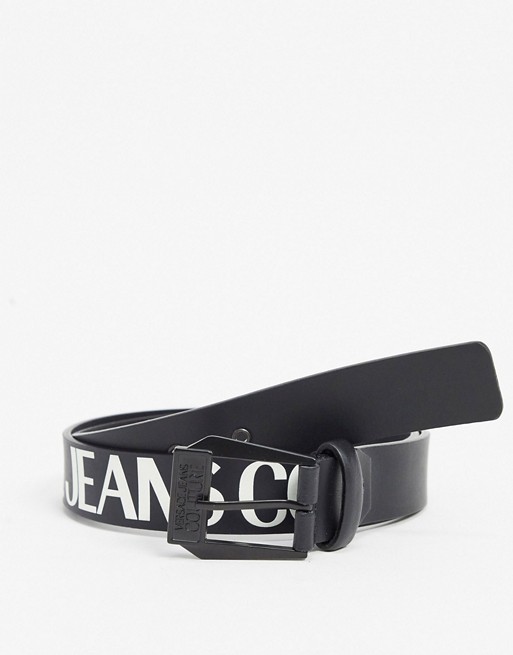 Versace Jeans Couture large logo belt