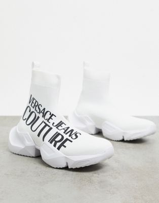 versace jeans sock trainers