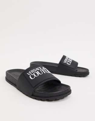 versace jeans sliders womens