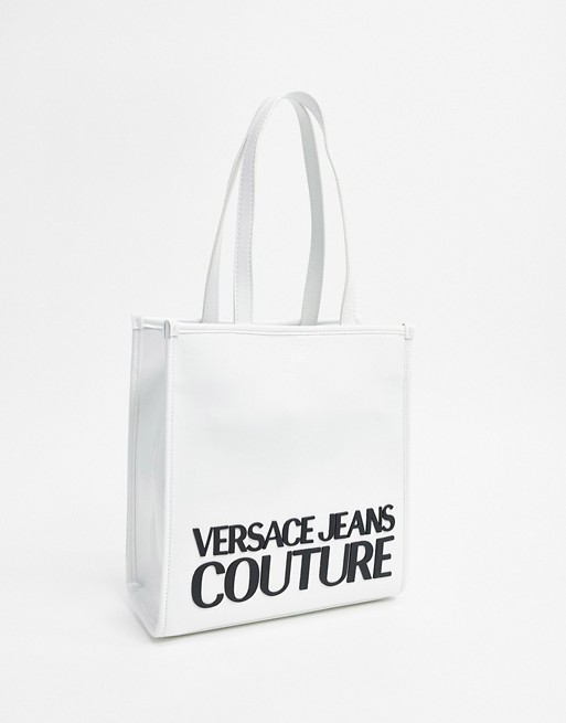 Versace Jeans Couture logo tote bag