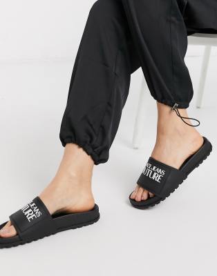 versace jeans couture sliders