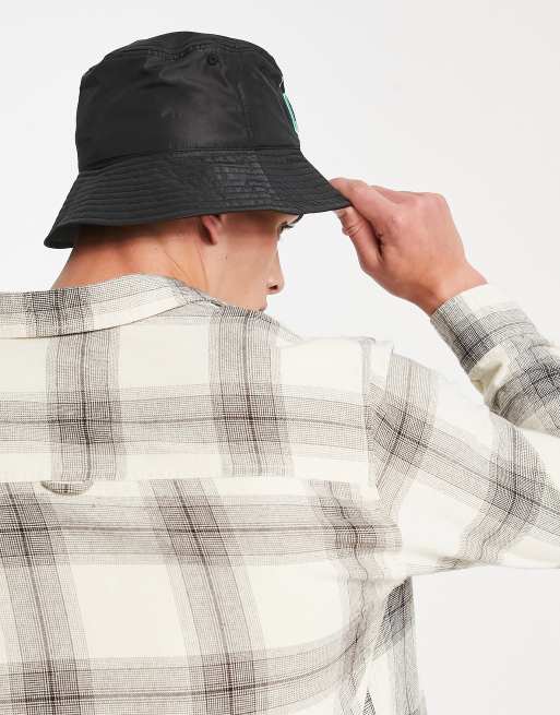 Versace Jeans Couture multi colour logo bucket hat in black, 2 of 4