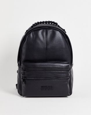 Versace Jeans Couture new city rock backpack in black