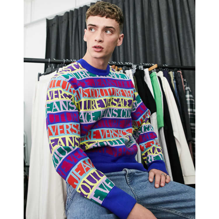 Versace jeans best sale jumper mens