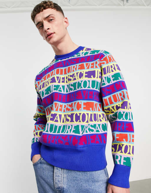 Versace jeans hot sale jumper mens