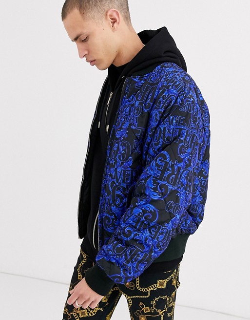 Versace Jeans Couture reversible puffer jacket