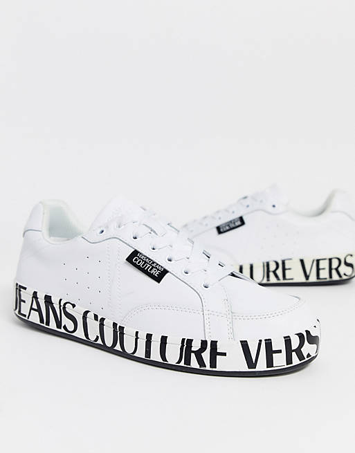 Versace Jeans Couture Skater Logo Sole Sneaker 