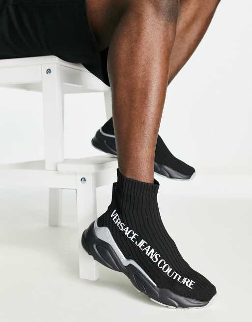 Versace jeans clearance sock sneakers