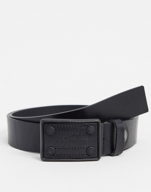 Versace Jeans Couture square buckle belt