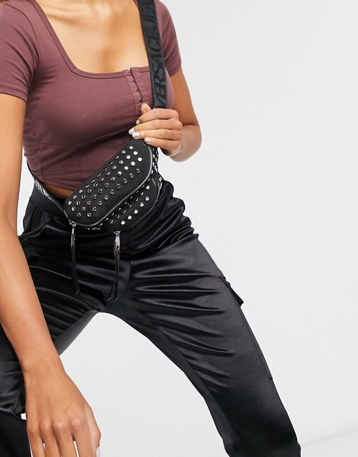 Versace Jeans Couture studded waist bag