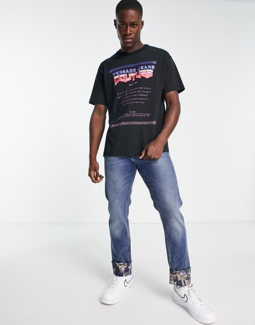versace couture jeans t shirt