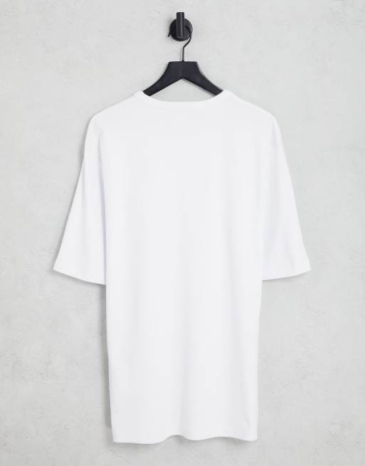 Versace Jeans Couture - T-shirt met iconisch 90s logo in wit, 4 van 4
