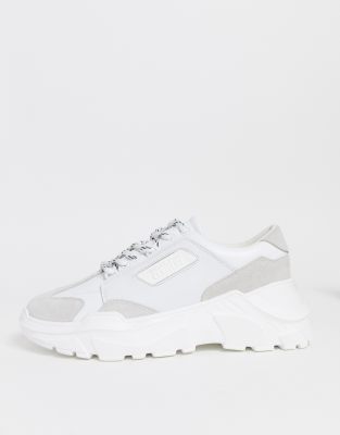 versace jeans trainers white