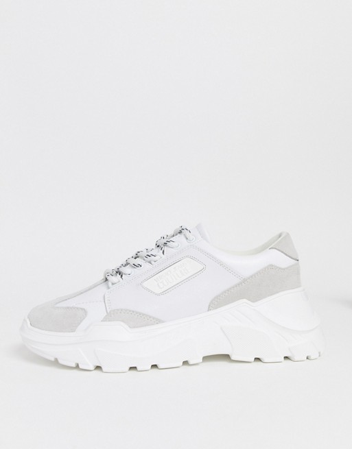 Versace Jeans Couture trainers with chunky sole in white