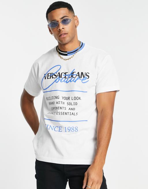 VERSACE ESSENTIALS Logo T Shirt