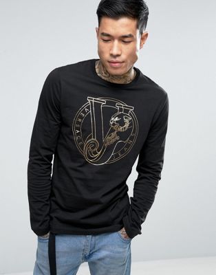Versace Jeans Longsleeve T-Shirt With 