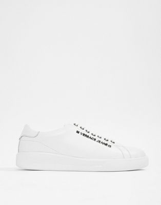 versace jeans trainers white