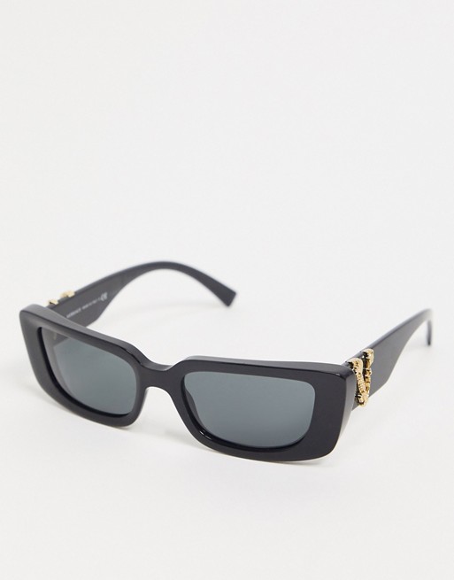Versace logo round sunglasses OVE4382