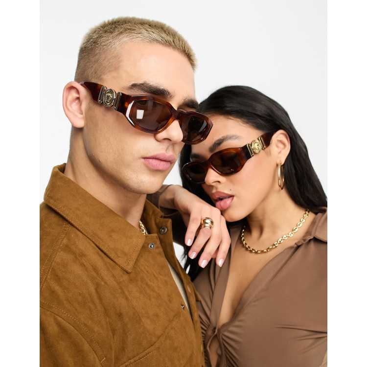 Versace store brown sunglasses